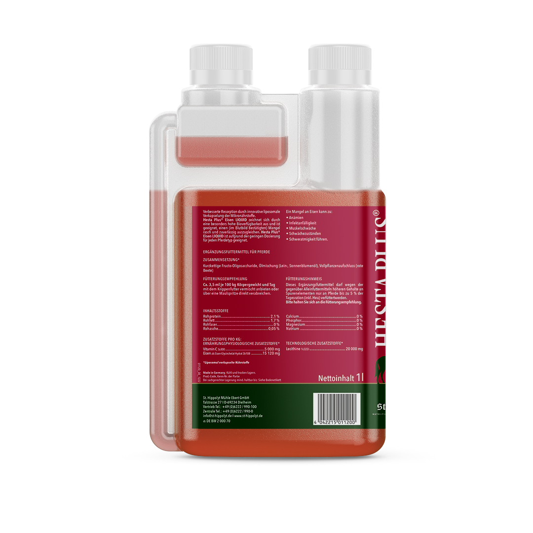 Hesta Plus® Eisen LIQUID Hesta Plus® Eisen LIQUID