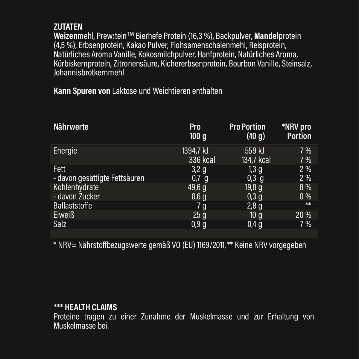 PROTEIN WAFFLES CHOCLATE  Prew:teinTM