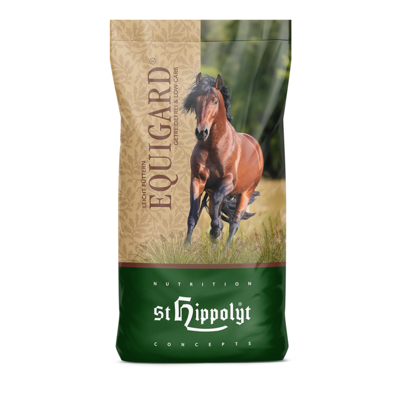 St. Hippolyt Vitalmüsli 'Beste Jahre' – 20 Kg Pferdefutter Für Senioren + 2 Kg Lobs Belohnungswürfel Gratis
